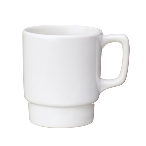 陶器マグ スタッキング(ホワイト)
