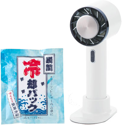 涼感グッズ・うちわのアイコン